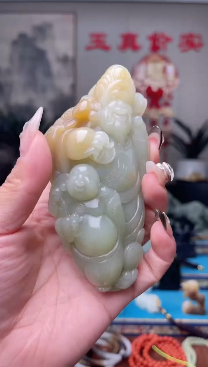 【闪购商品】和田玉摆件未镶嵌1