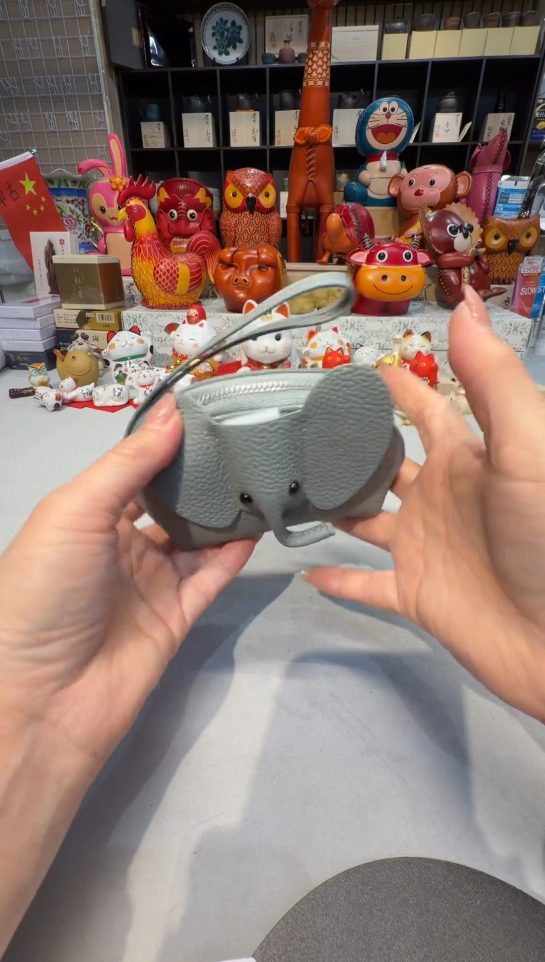 牛皮（革）G4562     大象钱包