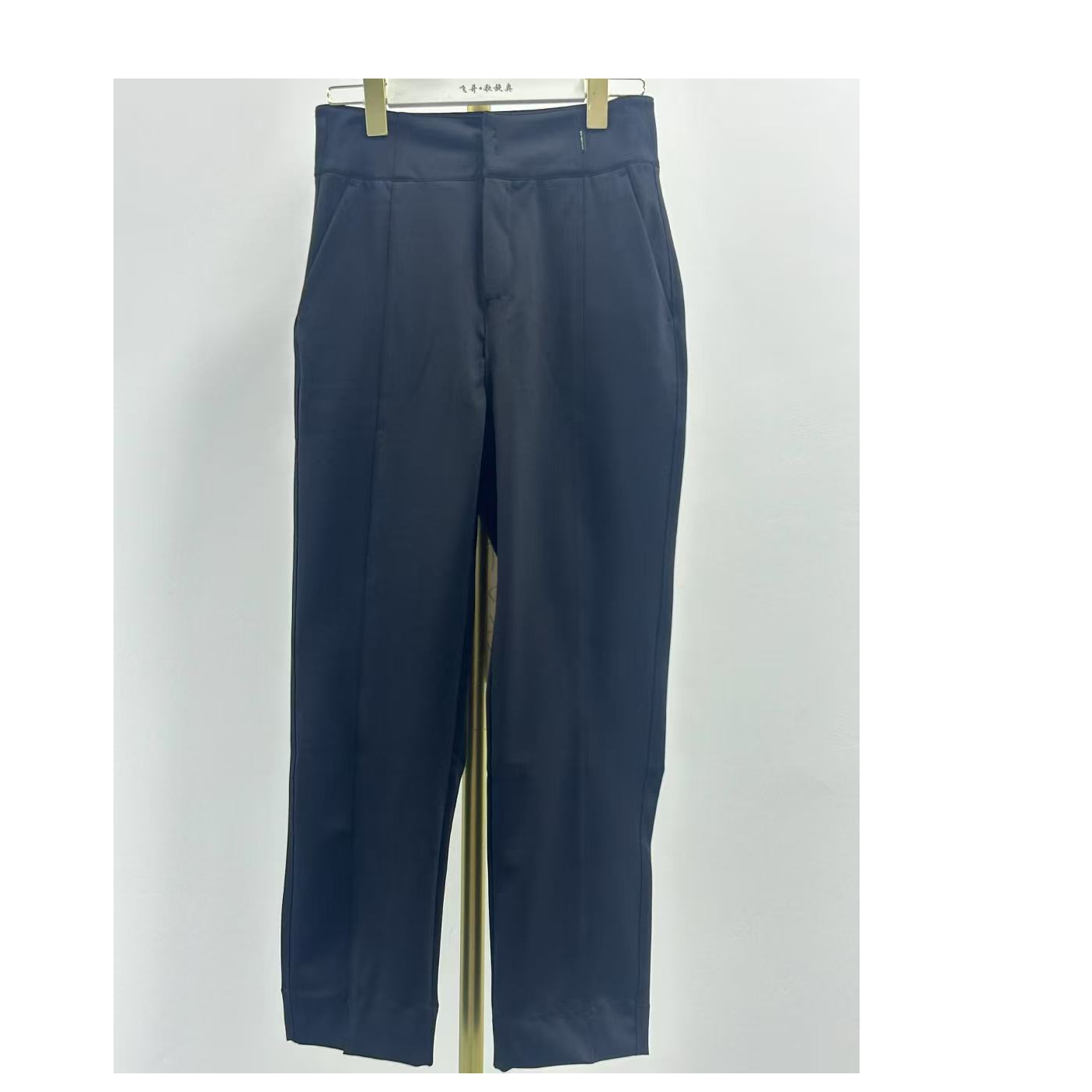 GXO2025新款春修身显瘦阔腿裤小黑裤休闲裤长裤气质女KQ0041