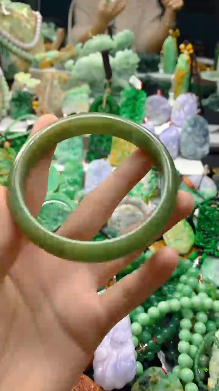 颈饰未镶嵌翡翠天然缅甸a货翡翠62.4