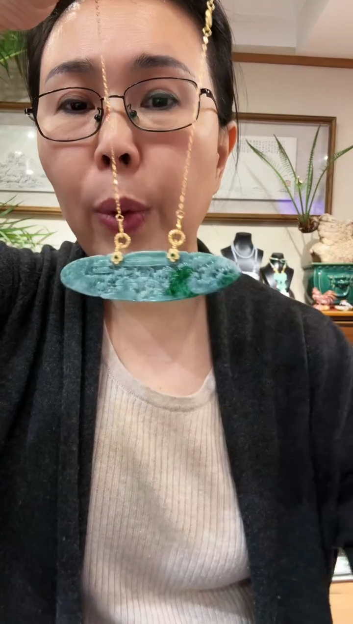 【闪购商品】翡翠颈饰未镶嵌国风