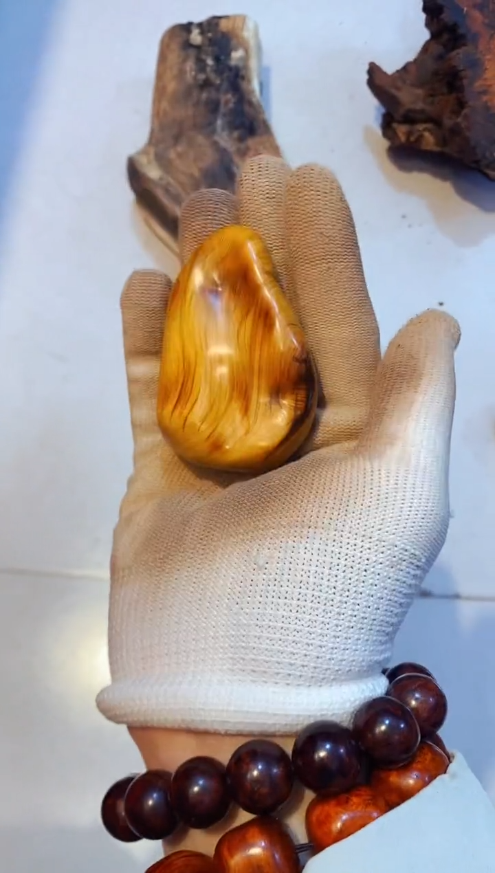 柏木（崖柏）66北太行崖柏手把件手串