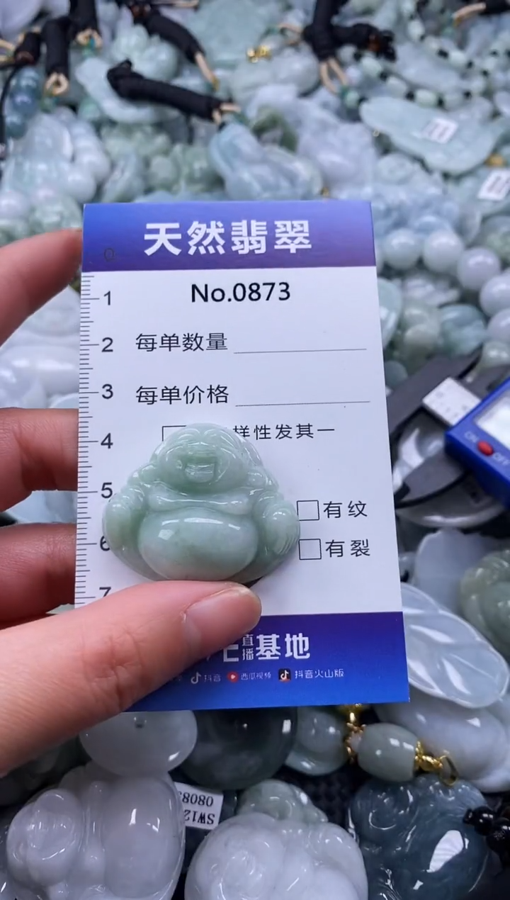 【闪购商品】翡翠颈饰未镶嵌缅甸A货翡翠873