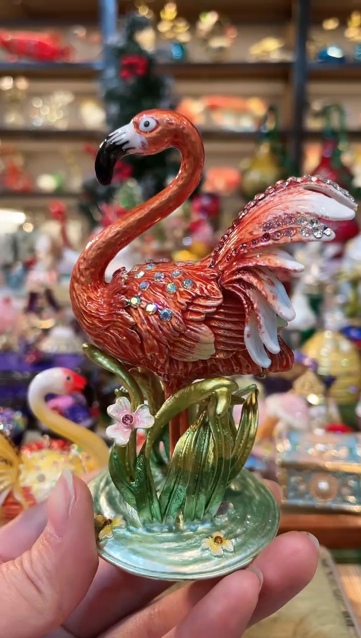 【闪购商品】 珐琅彩精致首饰盒