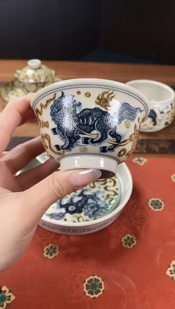 【闪购商品】《渐升堂》神秘二号釉事事如意压手