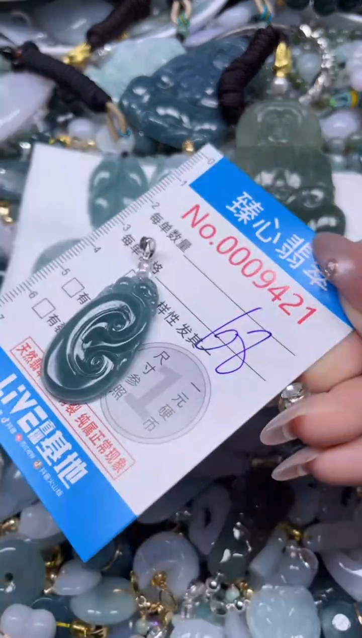 颈饰未镶嵌翡翠9421