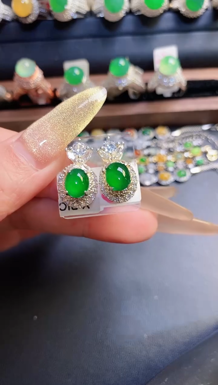 未镶嵌戒指翡翠天然