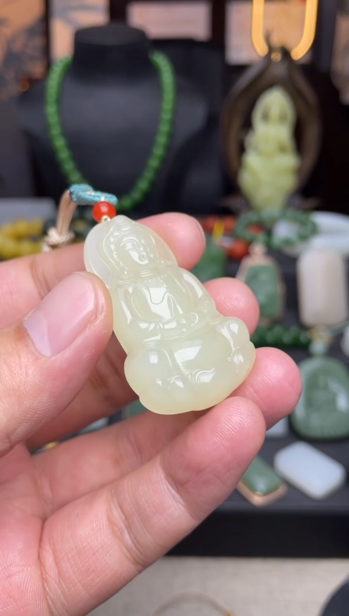 【闪购商品】和田玉颈饰未镶嵌h024吊坠