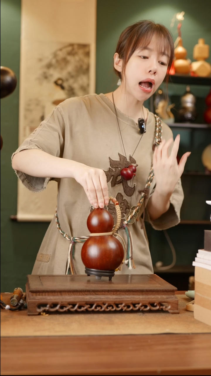 117号精品天然大漆酒葫芦一物一拍~*