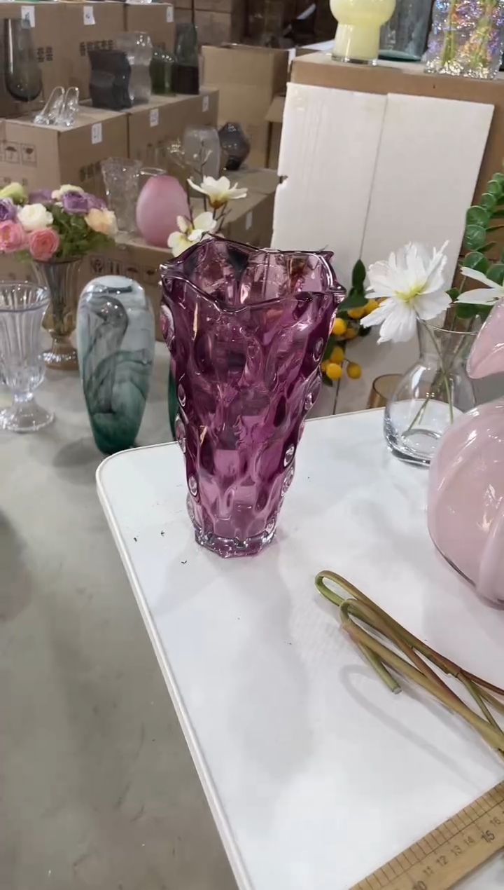 【闪购商品】无铅玻璃紫色波西米亚小号