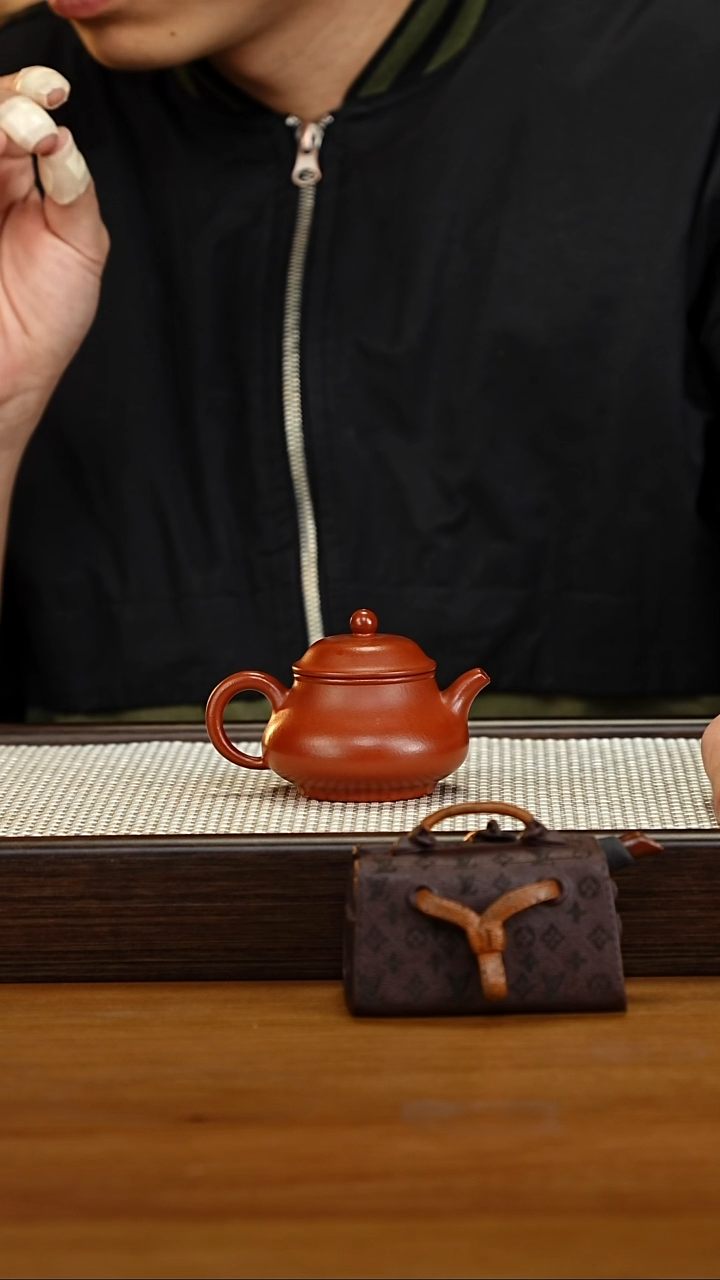 【闪购商品】紫砂茶壶朱泥潘壶100cc