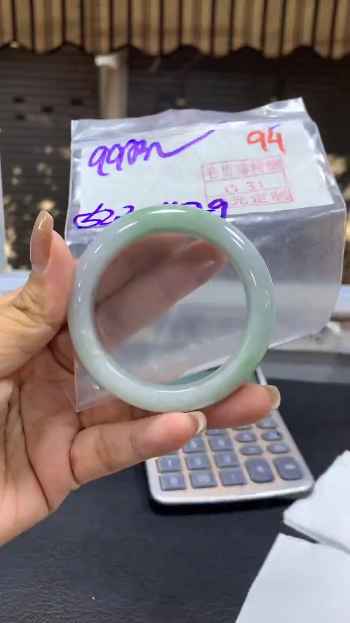 未镶嵌定制翡翠毛货需精细抛光+拍一发一+94