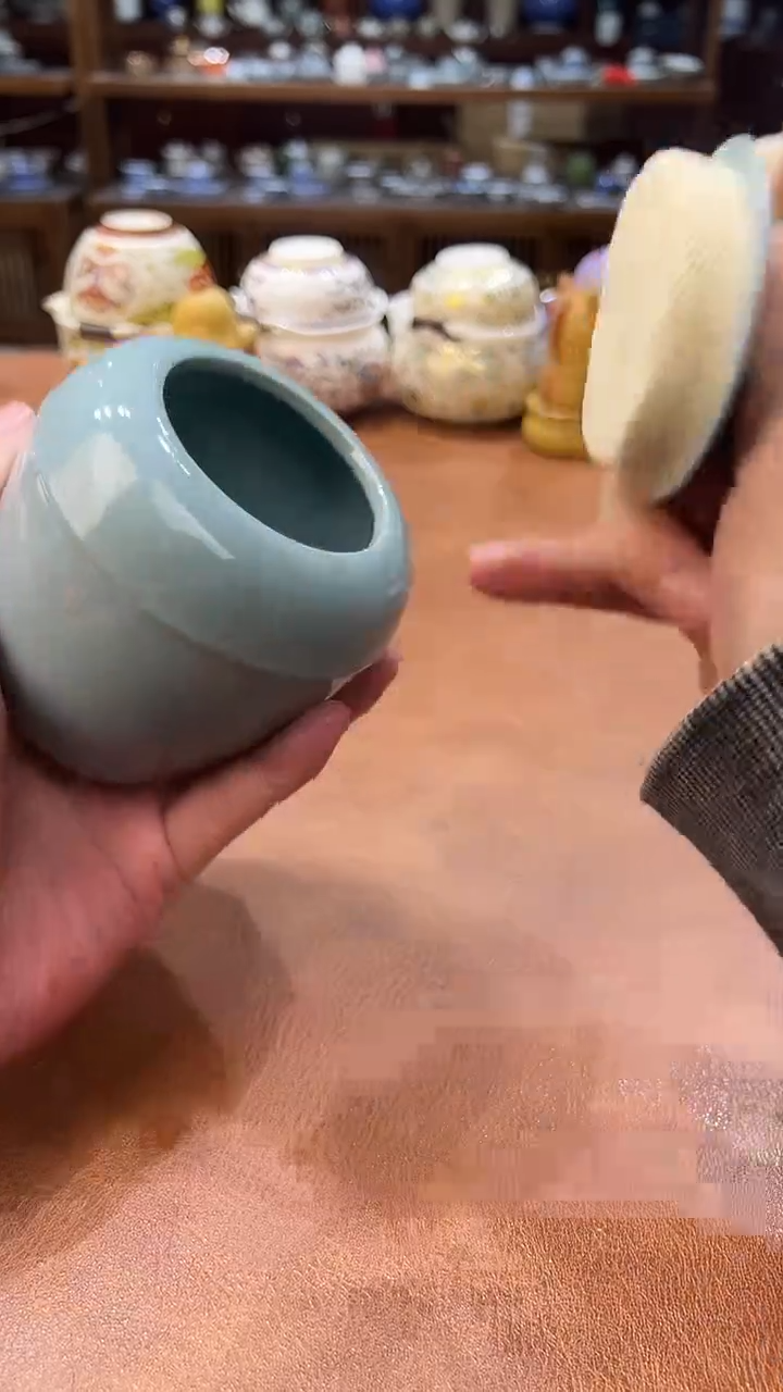 真的很便宜会开片的旅行茶具