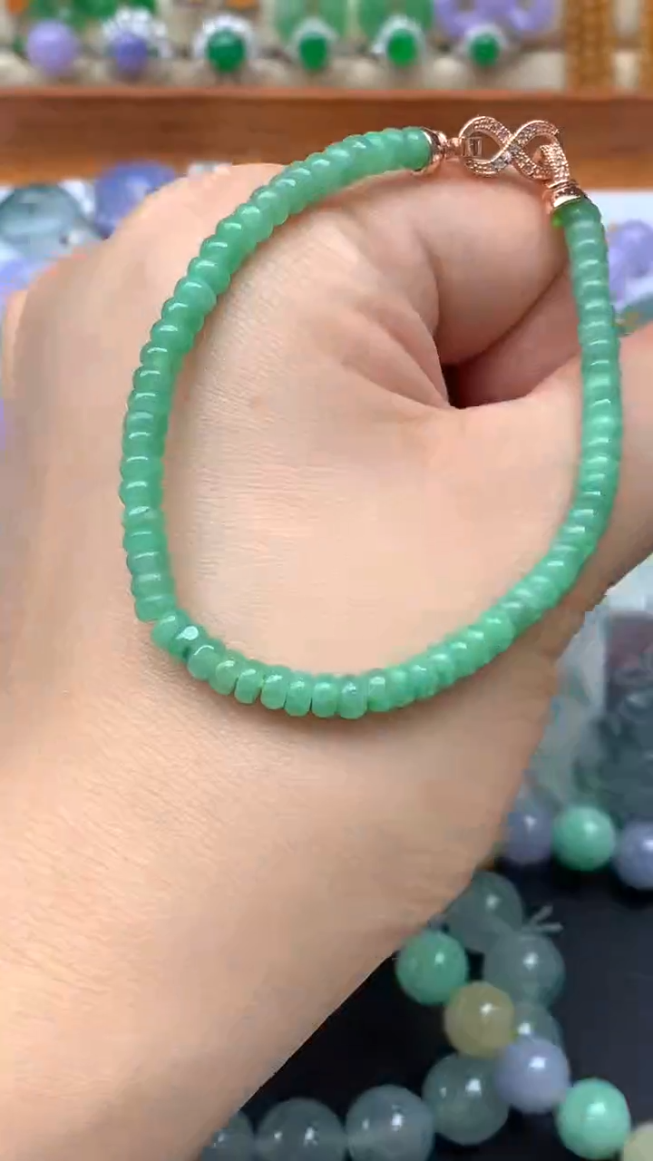 【闪购商品】翡翠手串未镶嵌29-天然翡翠