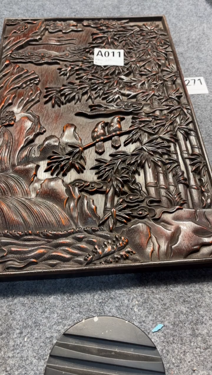 【闪购商品】花梨木类拆件雕刻板 以直播间截图为准A011