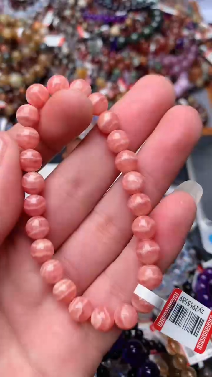 【闪购商品】菱锰矿（红纹石）手绳未镶嵌381天然