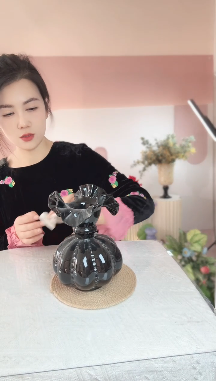 041直播玻璃花瓶