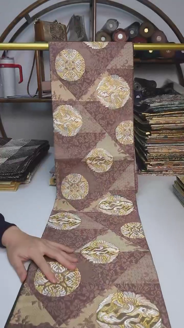 【闪购商品】织绣77西阵织六通仙鹤