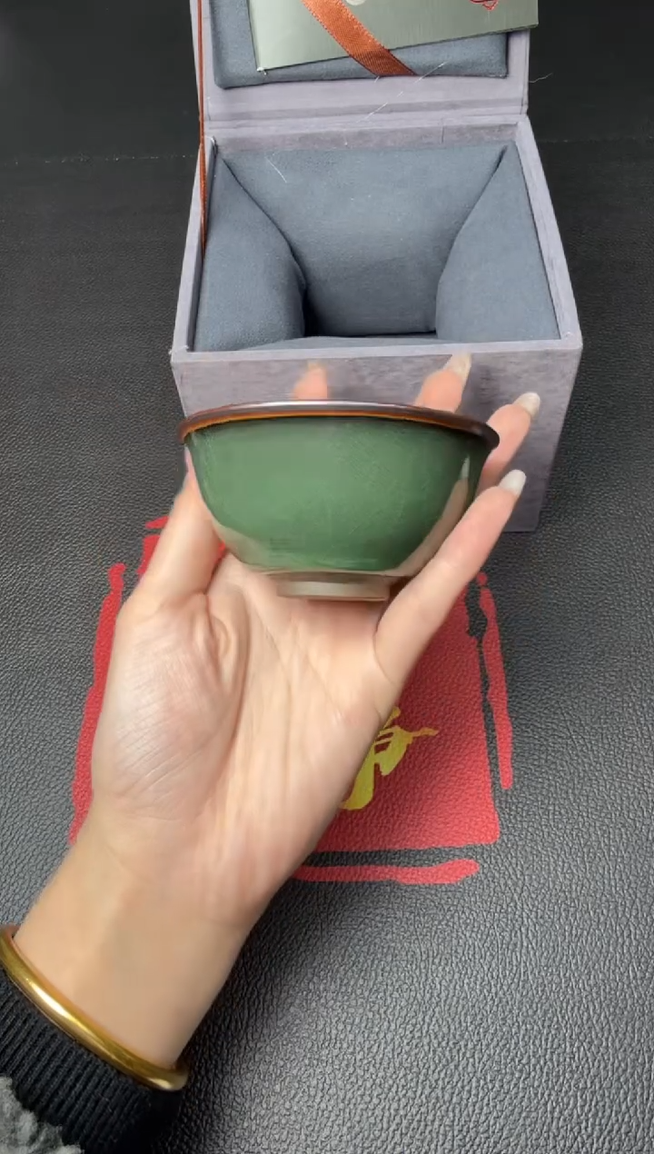 茶盏廖成义翠语盏122