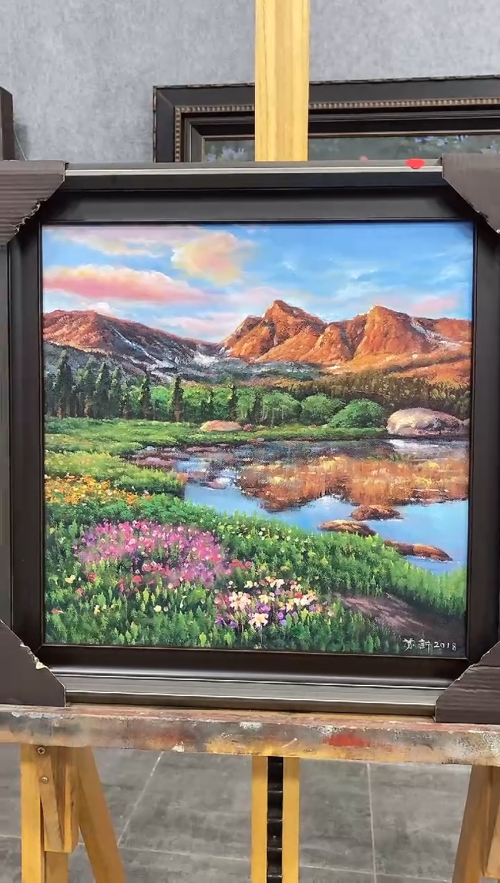 书法苏新老师油画作品福利分享