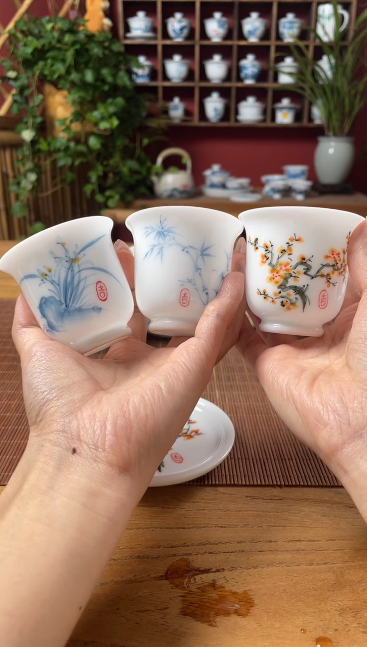 盖碗/杯群芳斋闪购链接（以闪拍图片为准）