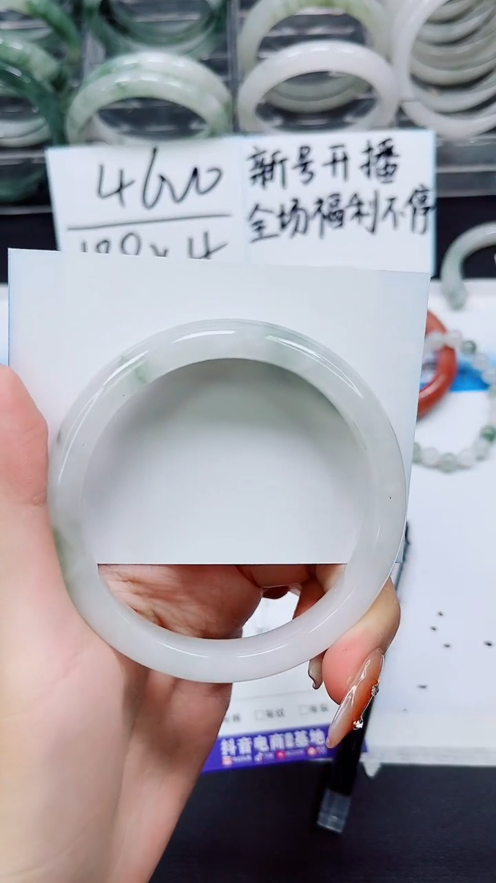 【闪购商品】石英质玉手镯未镶嵌S157-63/64