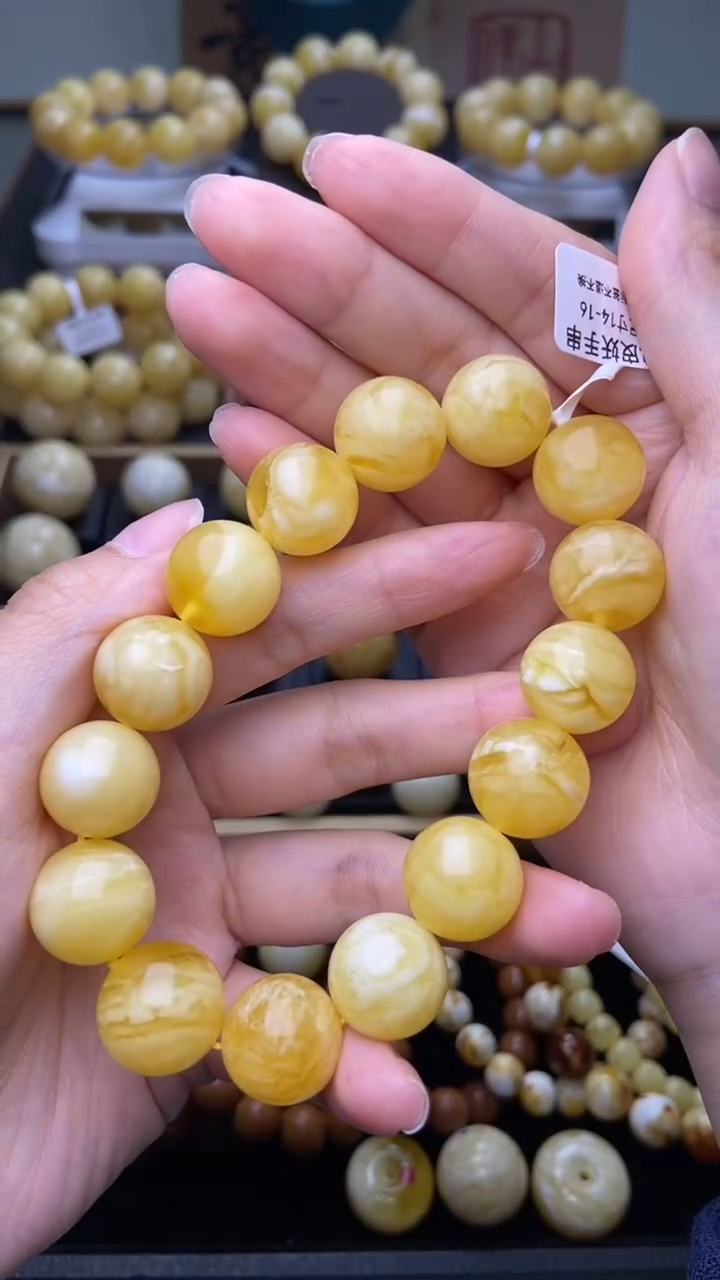 【闪购商品】琥珀裸石未镶嵌 大小姐珠宝严选43