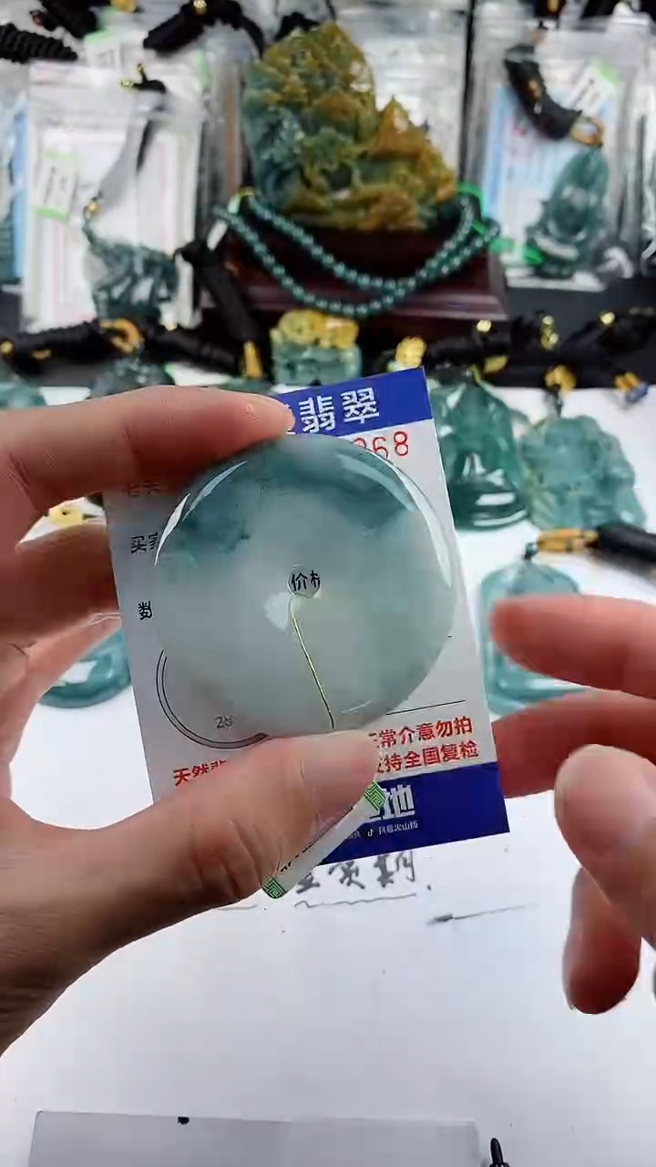 【闪购商品】翡翠颈饰未镶嵌         