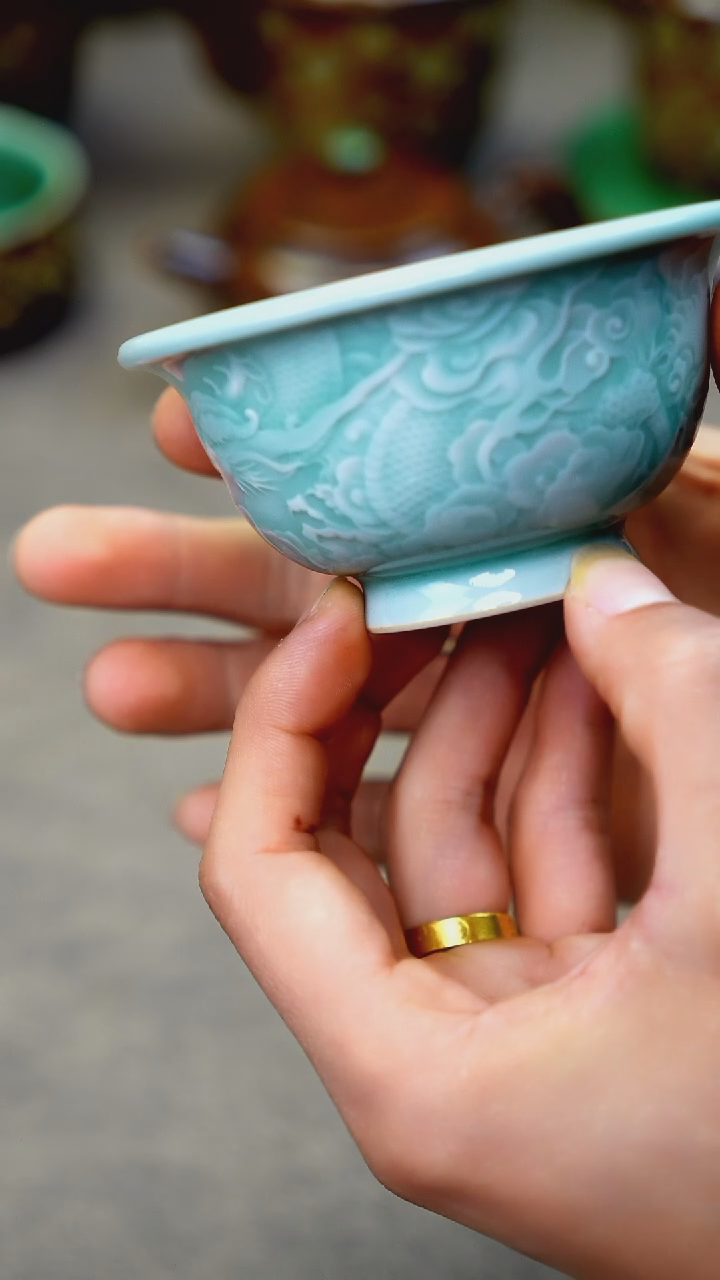 【闪购商品】龙泉窑手工茶器包邮