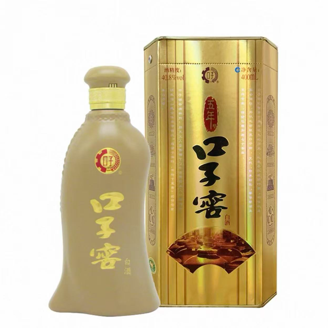 口子窖5年型 兼香型白酒 40.8度400ml