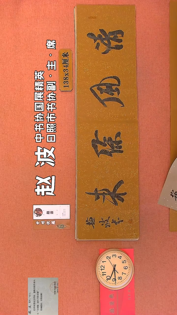 【闪购商品】书法206         赵波书法作品