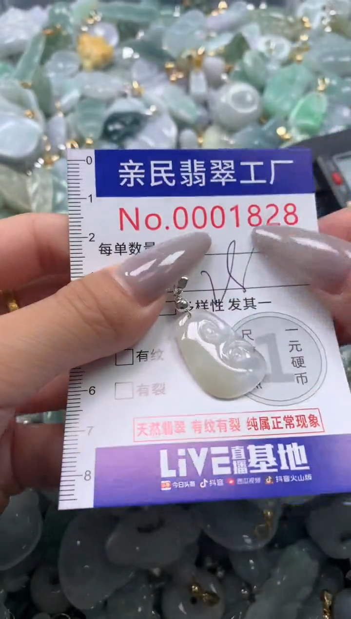 颈饰未镶嵌翡翠1828