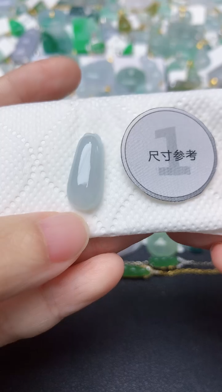 颈饰未镶嵌翡翠天然缅甸A货翡翠