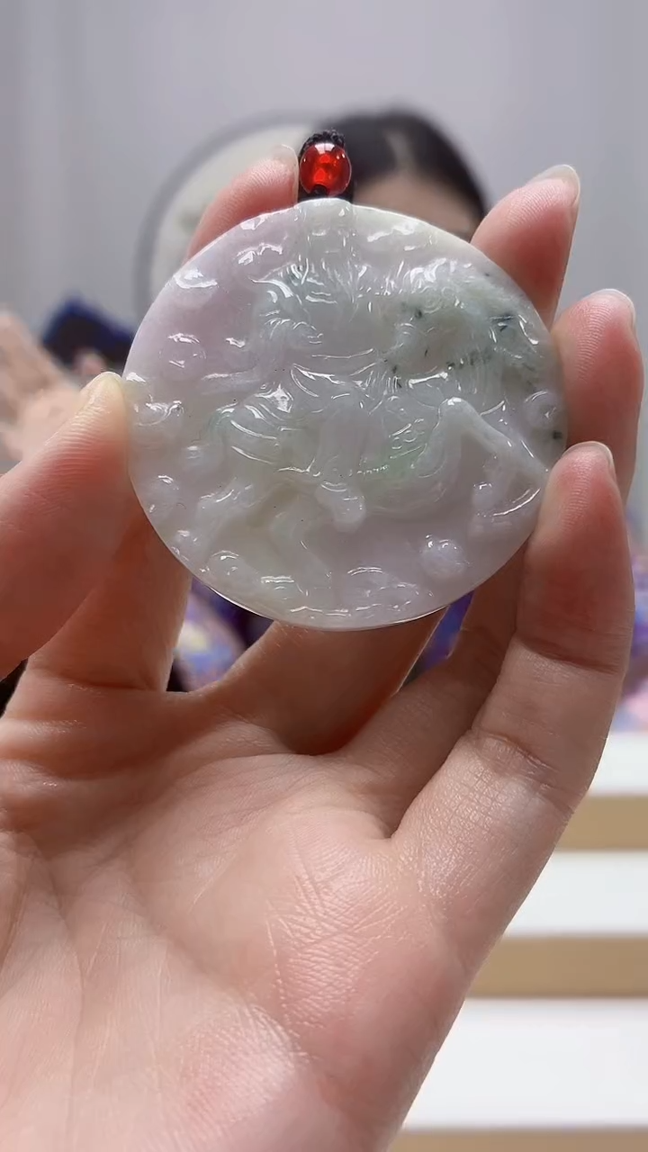 颈饰未镶嵌翡翠4812zm-JJ挂件3