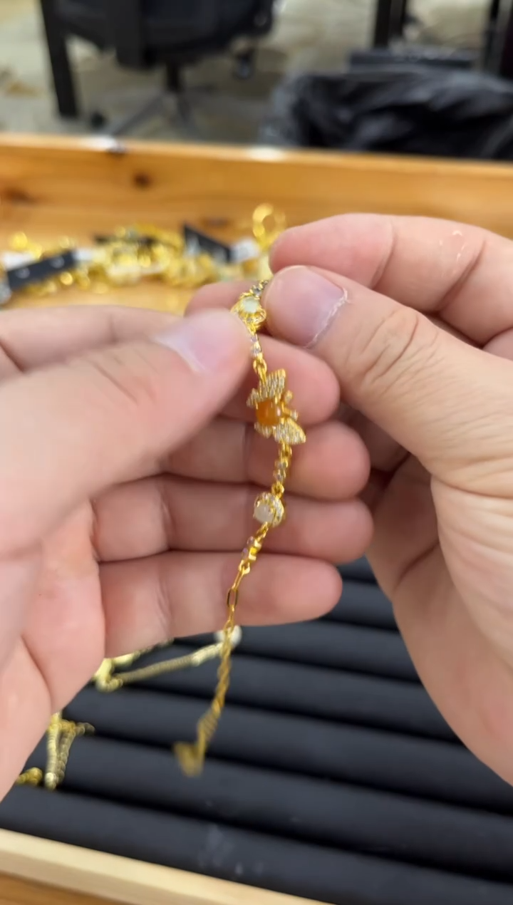 翡翠戒指未镶嵌手链