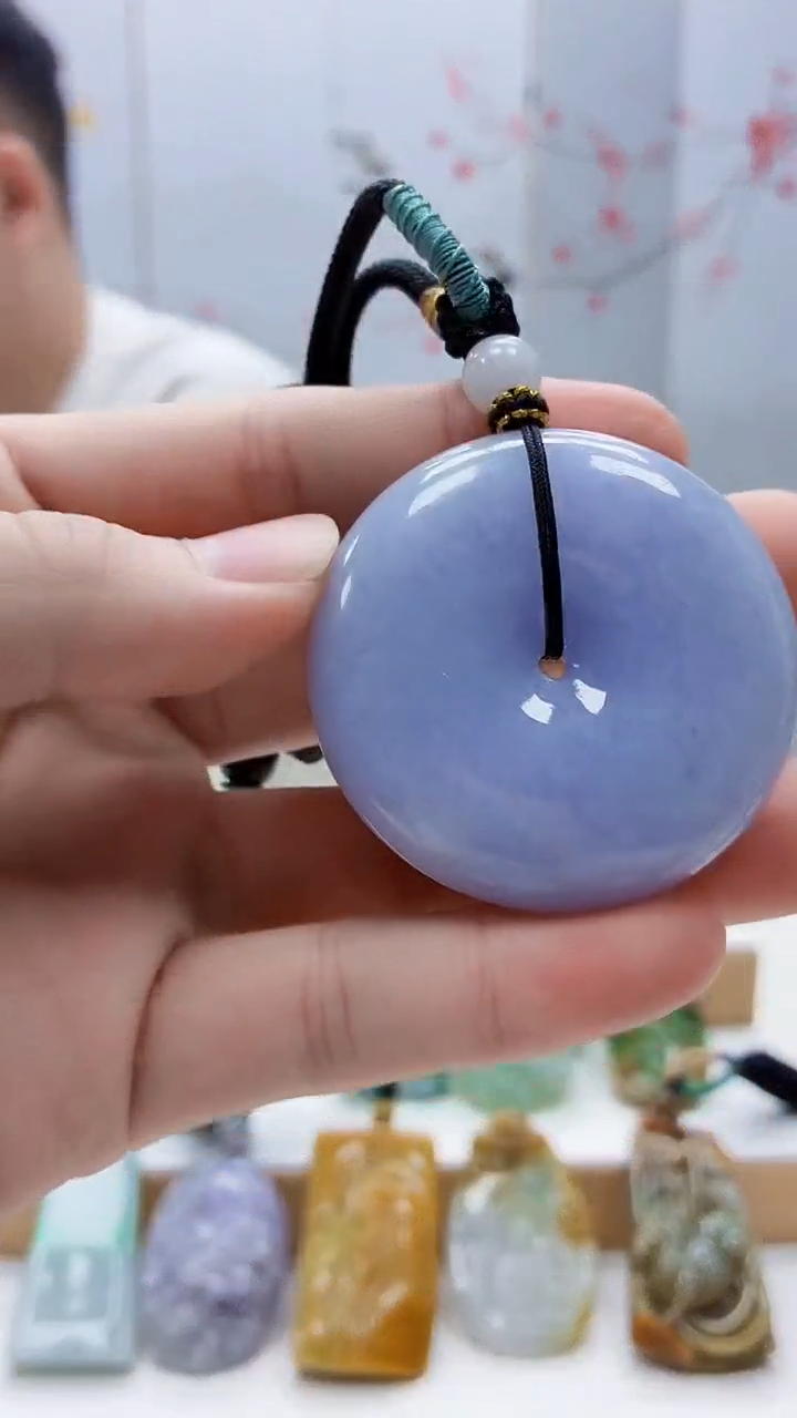 未镶嵌定制翡翠4917bb-毛货挂件93