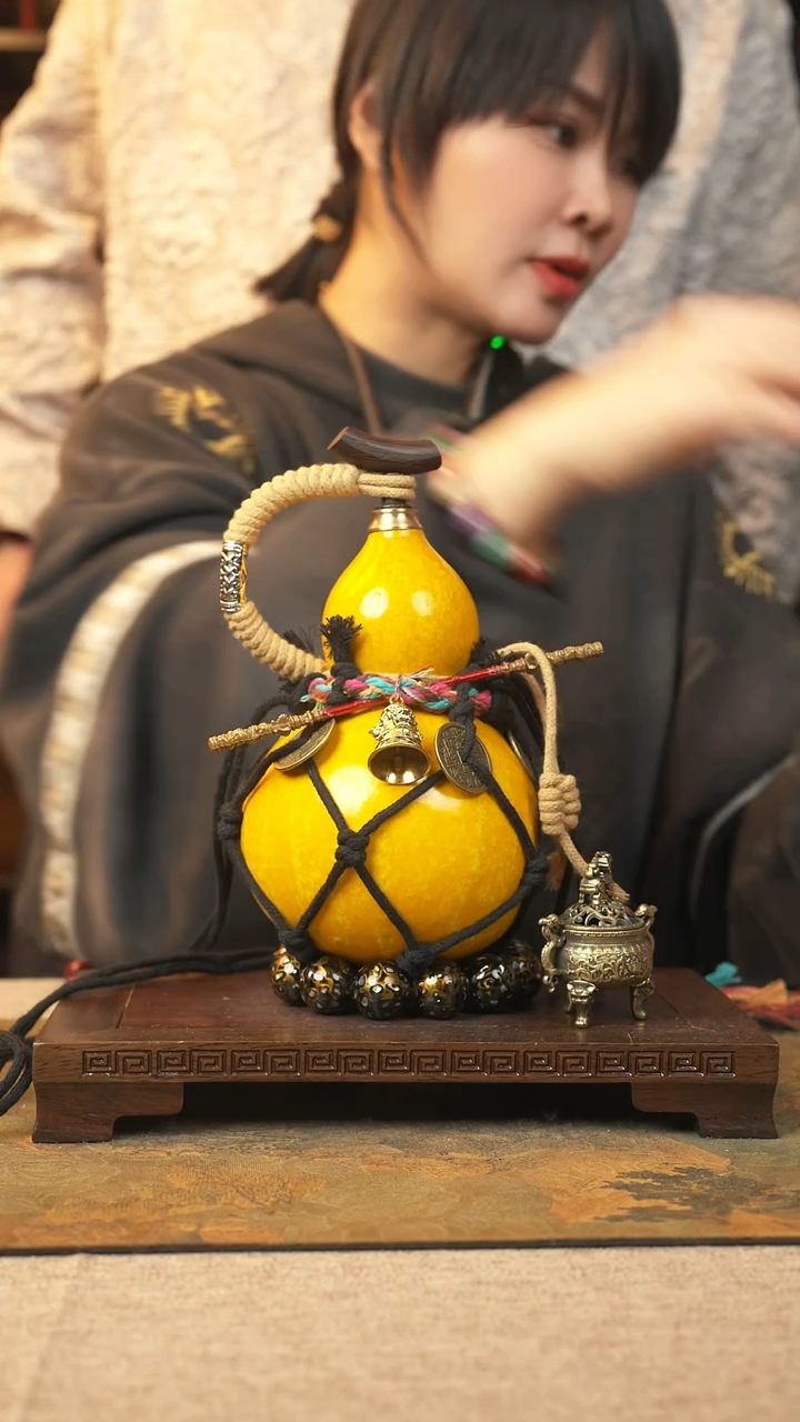 【闪购商品】223大漆葫芦一物一拍记葫堂出品