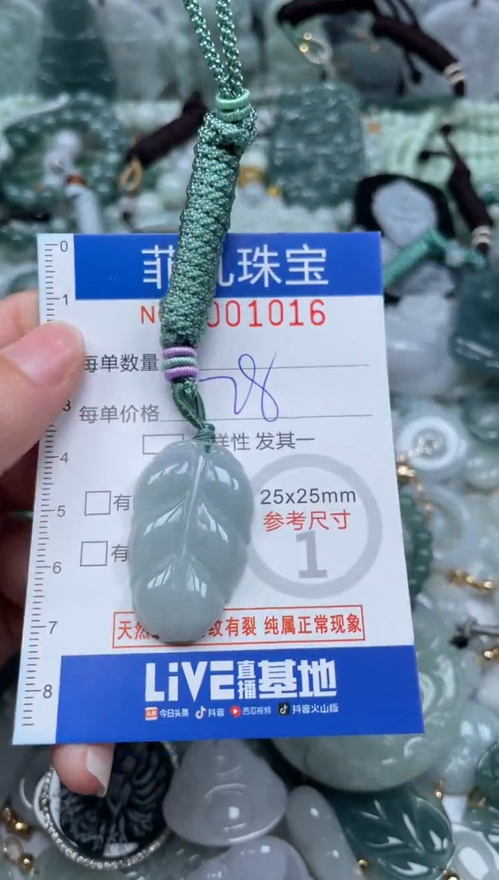 【闪购商品】翡翠颈饰未镶嵌00..1016