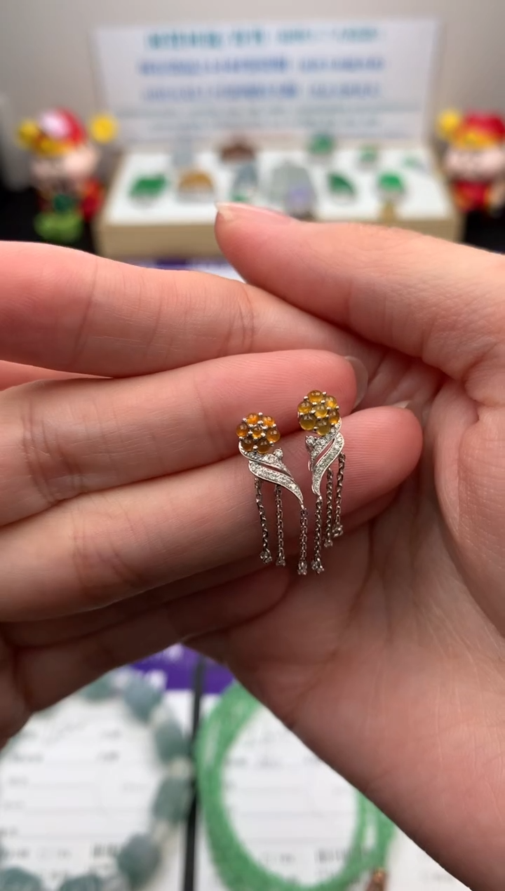 【闪购商品】定制翡翠18K金镶嵌模式推广期24小时鉴赏期