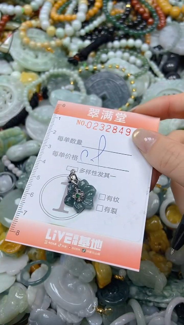 未镶嵌挂件翡翠闪购0232849