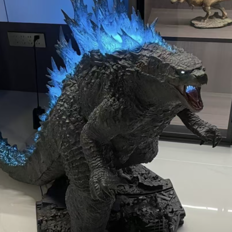 【全款现货】哥斯拉 可发光有底座 模型手办摆件