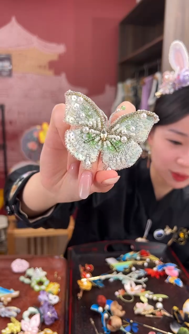 【闪购商品】刺绣苏绣世家非遗手工（胸针）