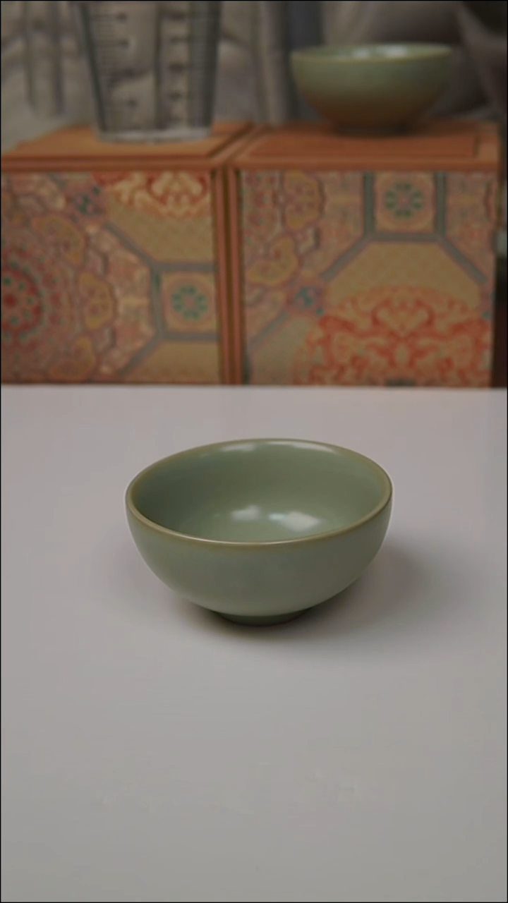 杯子瓷富山严选汝瓷