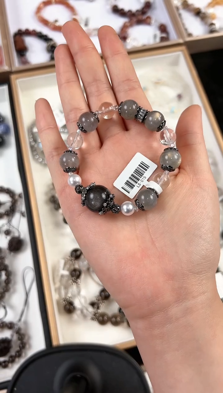 【闪购商品】月光石手链未镶嵌颜色微差多样性发货发其一