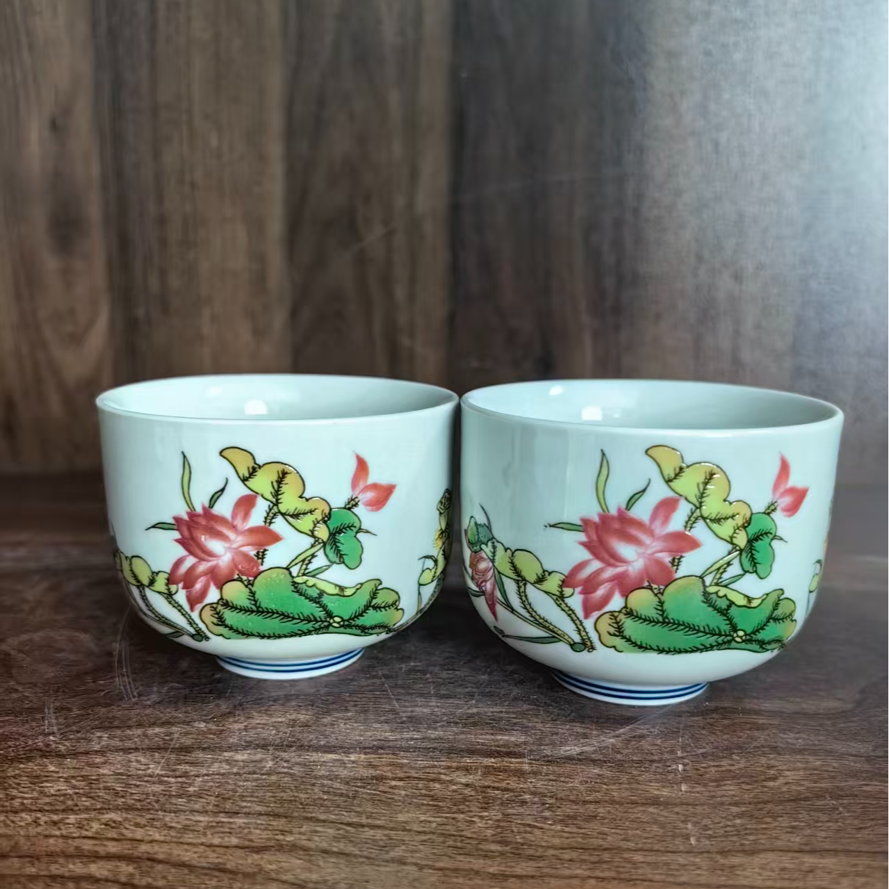 仿古瓷 A056景德镇制陶瓷主人杯一对