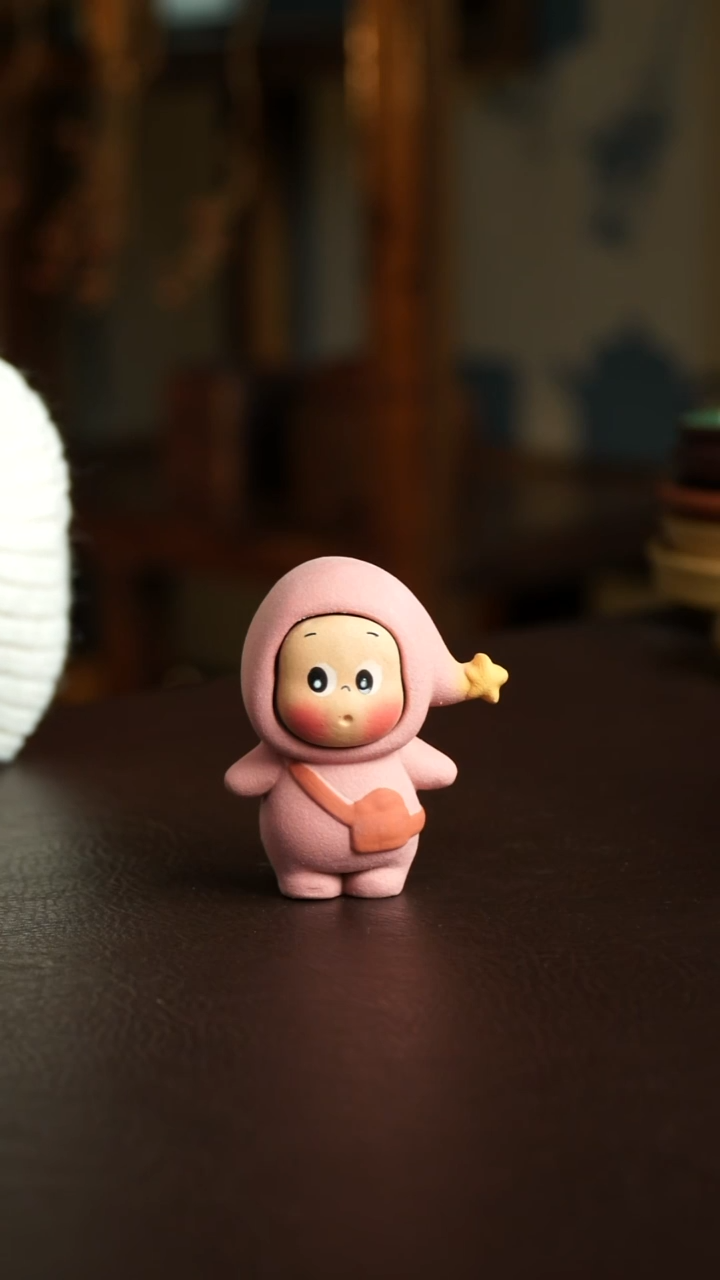 茶杯紫砂12号 星星人 宜兴紫砂原矿作品