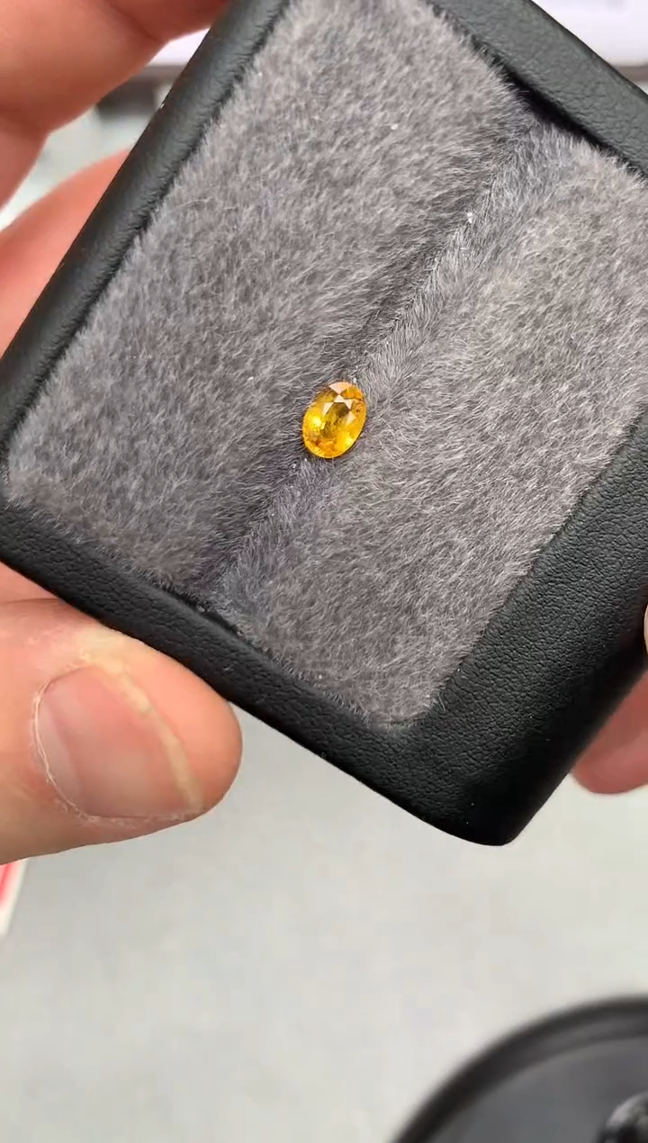 【闪购商品】蓝宝石裸石未镶嵌8-14 黄蓝宝裸石