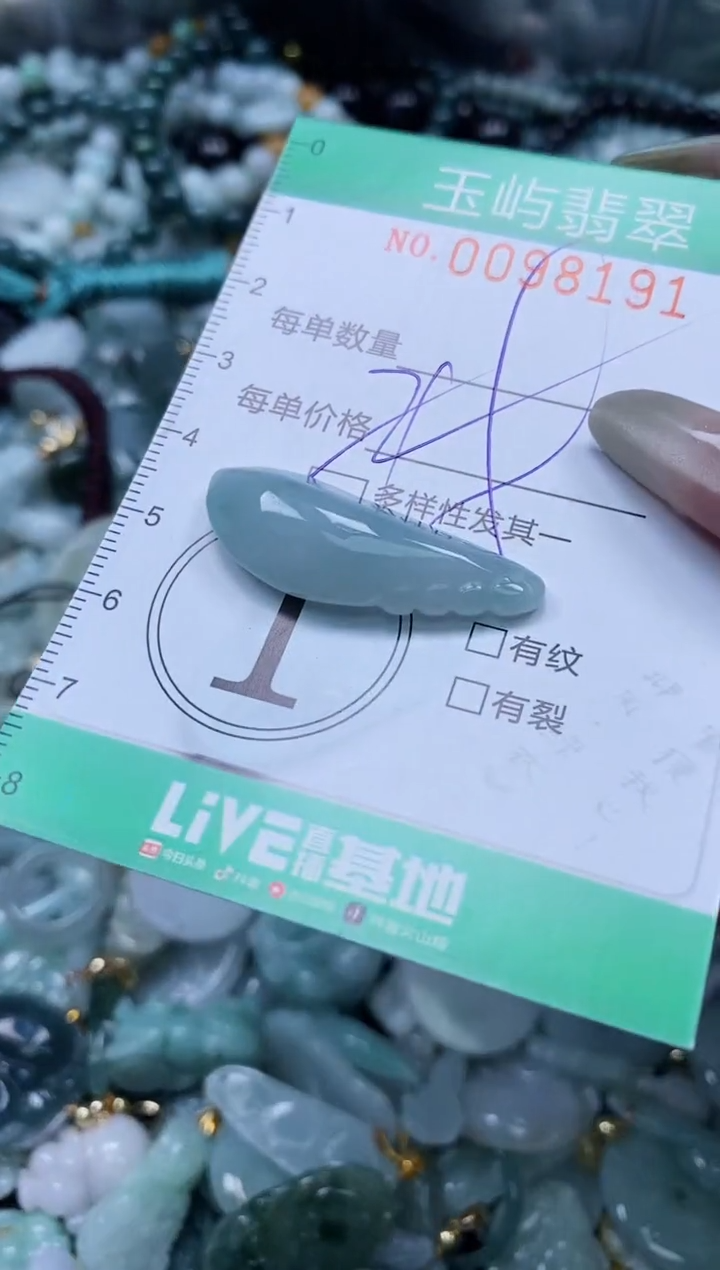 【闪购商品】翡翠未镶嵌颈饰闪购0098191