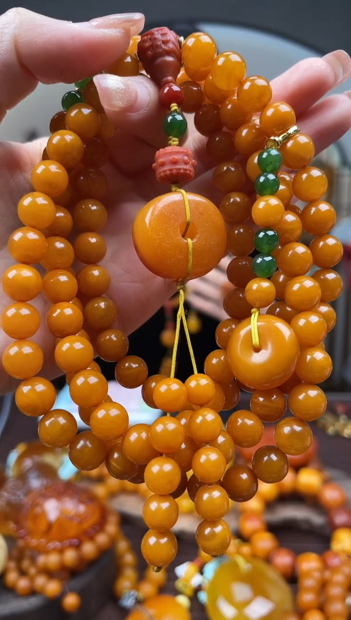 【闪购商品】琥珀裸石未镶嵌首饰 假1赔4 （多样性发货1件