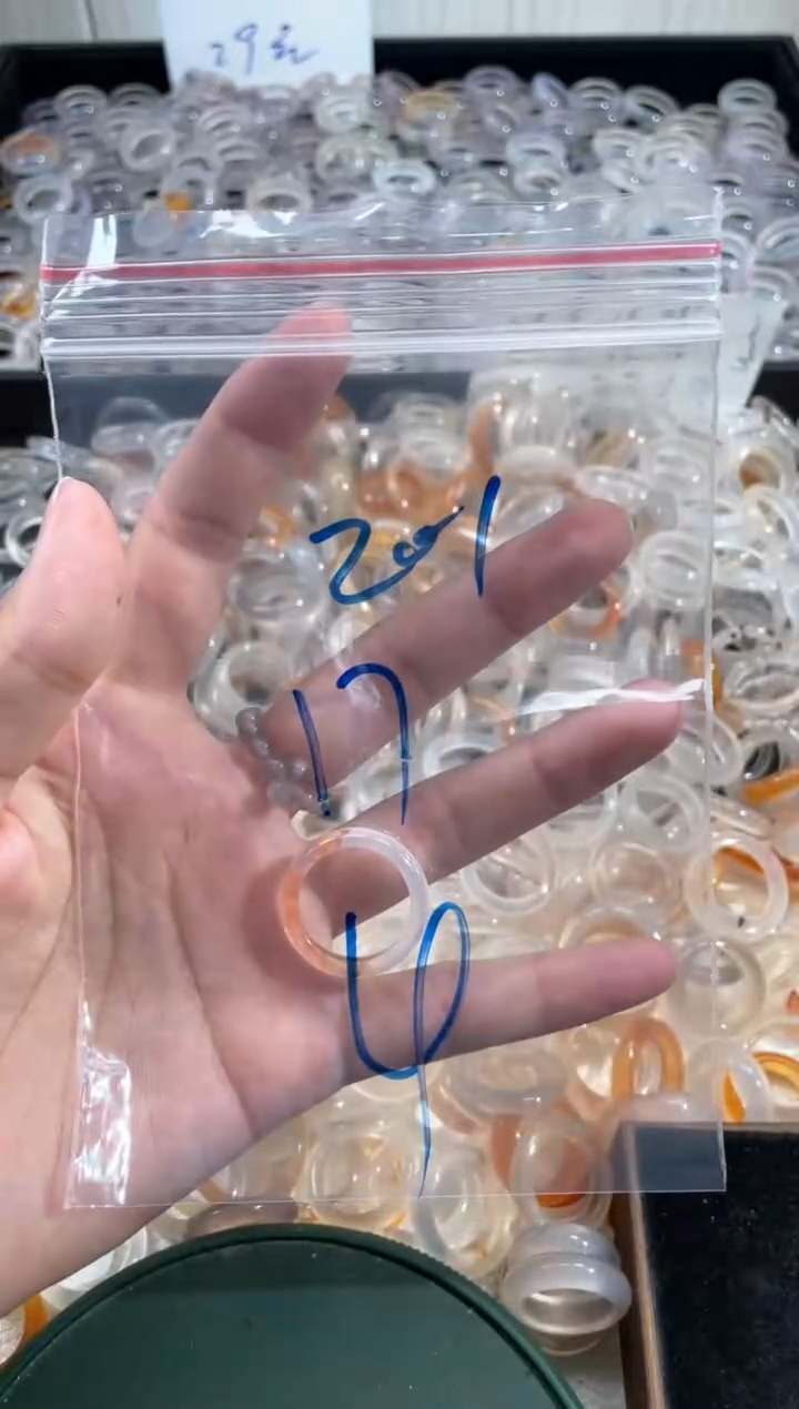 玛瑙/玉髓戒指未镶嵌201